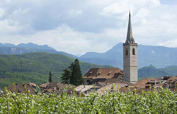 Vista su Caldaro