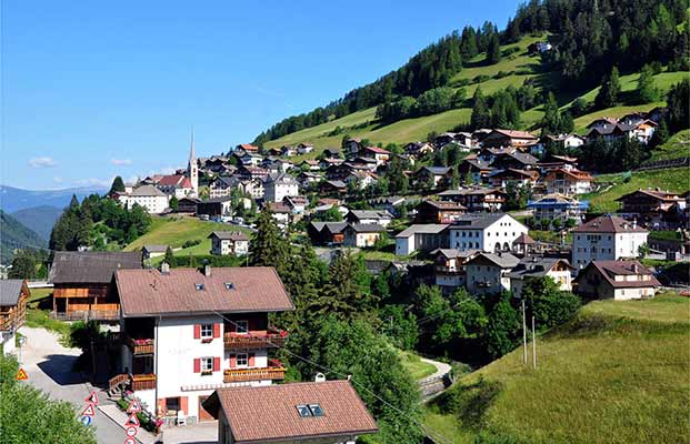 Vista su Santa Cristina