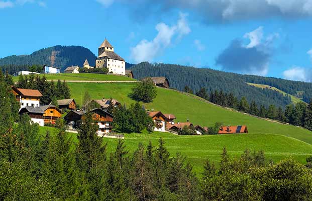 Vista su San Martino Badia