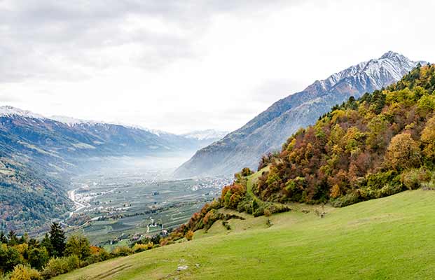 Vista su Lagundo