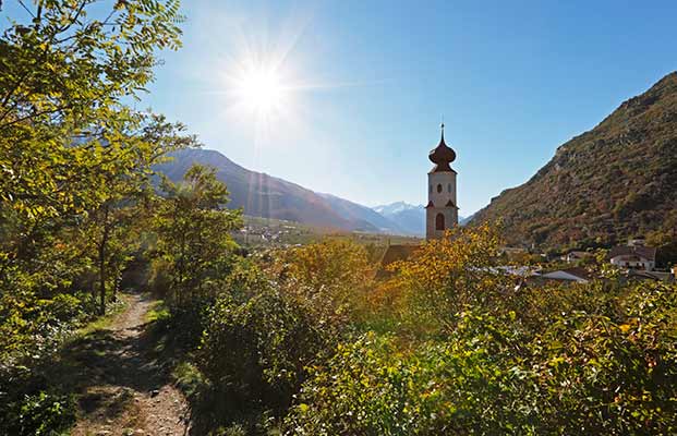 Vista su Naturno