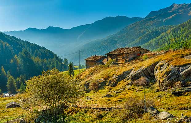 Vista sulla Val Senales