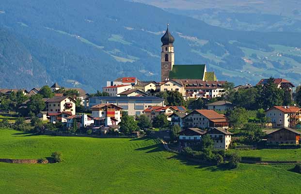 Vista su Fiè allo Sciliar