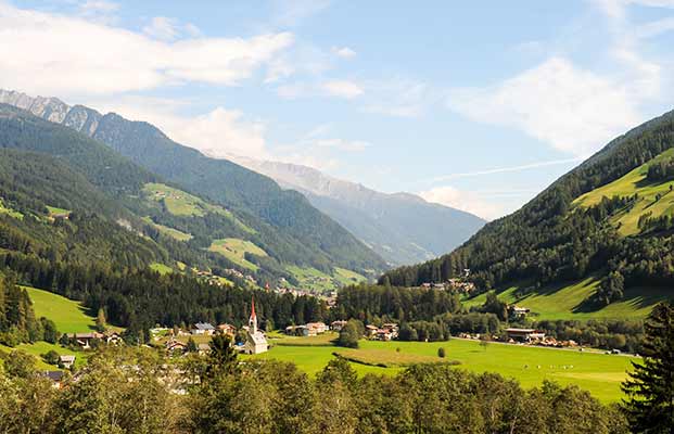 Vista sulla Valle Aurina