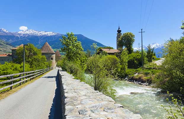 Vista su Glorenza