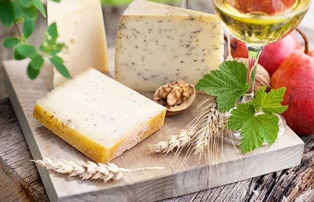 Burro, formaggio, ricotta