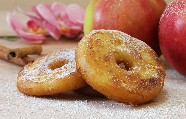 Apfelkiachln (frittelle di mele)