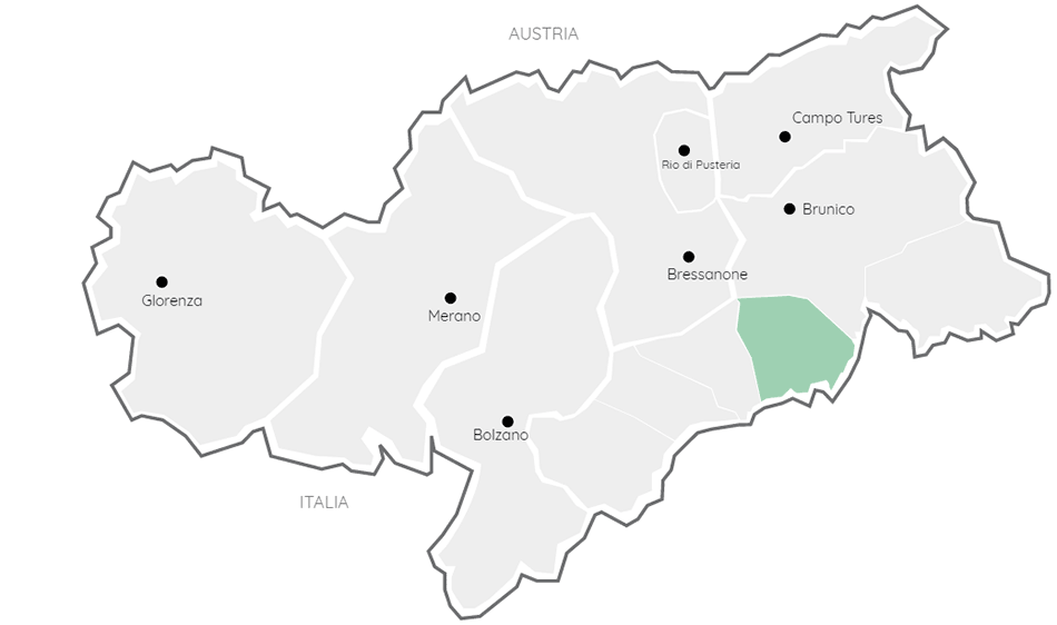 Cartina Alta Badia