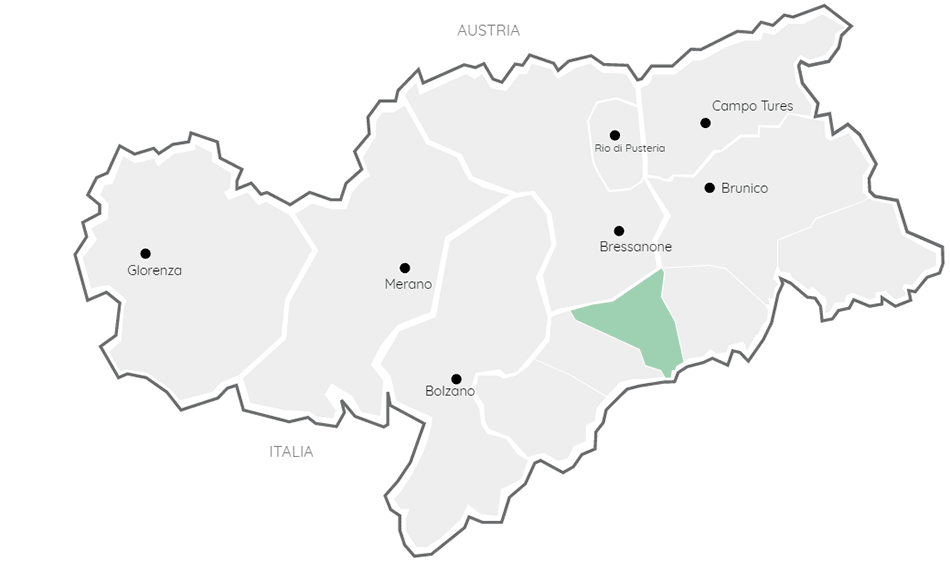 Cartina Val Gardena